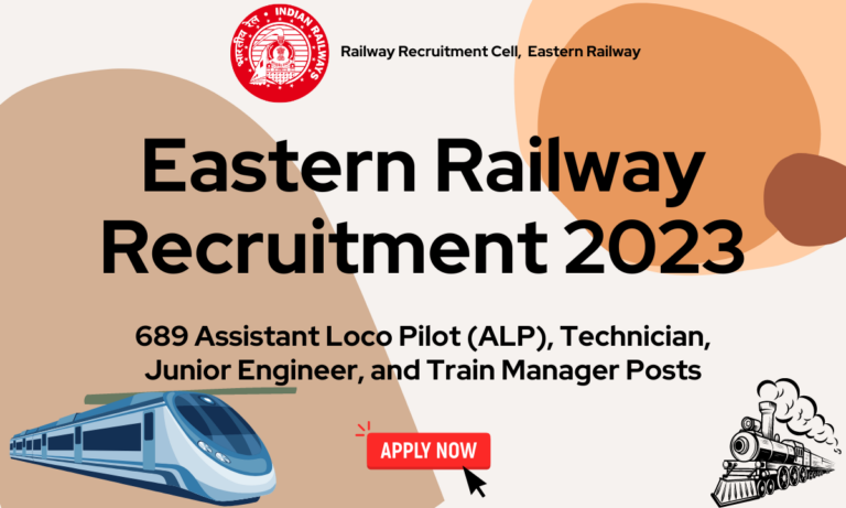 Eastern Railway Recruitment