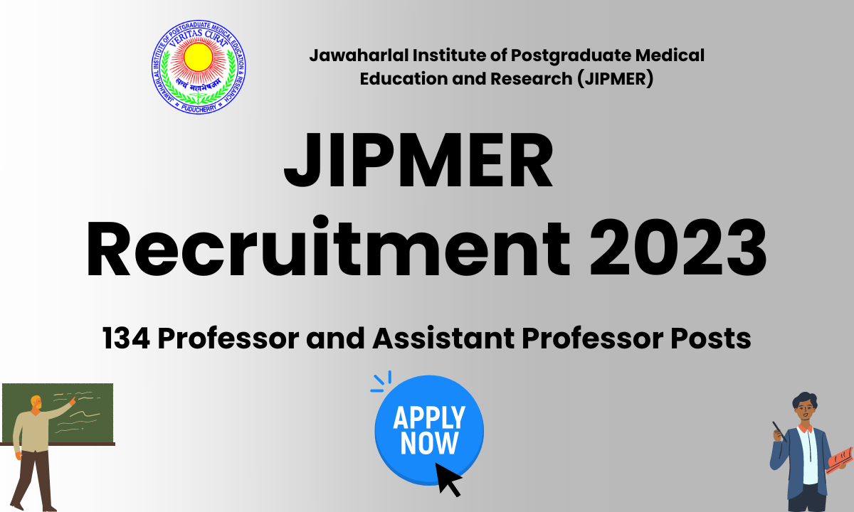 JIPMER Recruitment