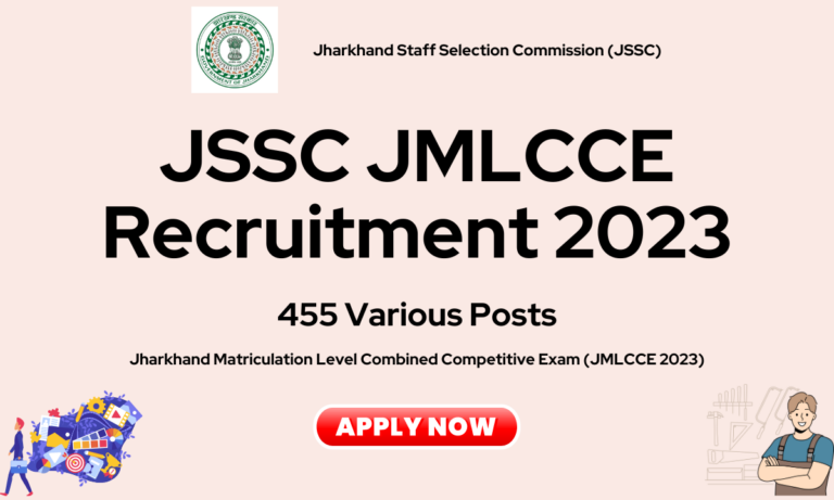 JSSC JMLCCE Recruitment