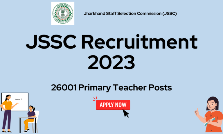 JSSC Recruitment