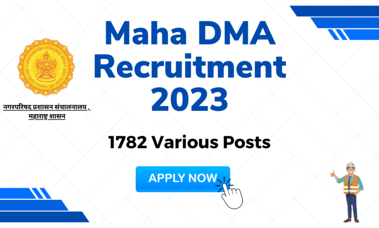 Maha DMA Recruitment