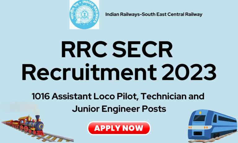 RRC SECR Recruitment