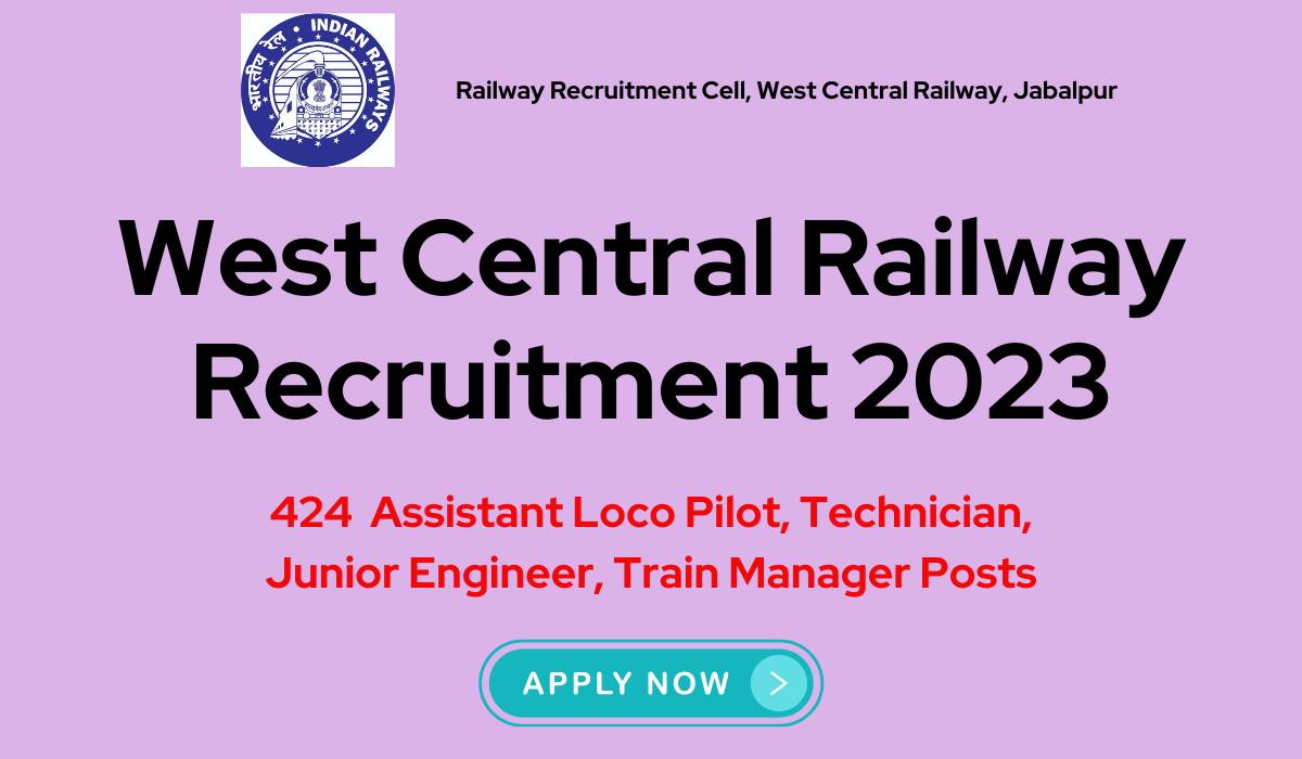 West Central Railway Recruitment