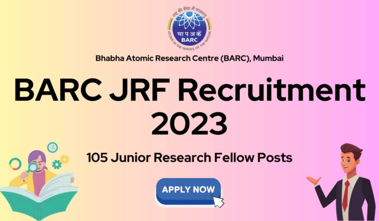 BARC JRF Recruitment