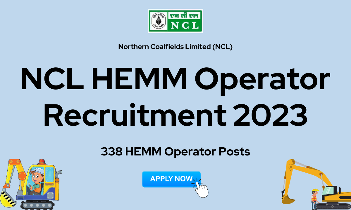 NCL HEMM Operator Recruitment