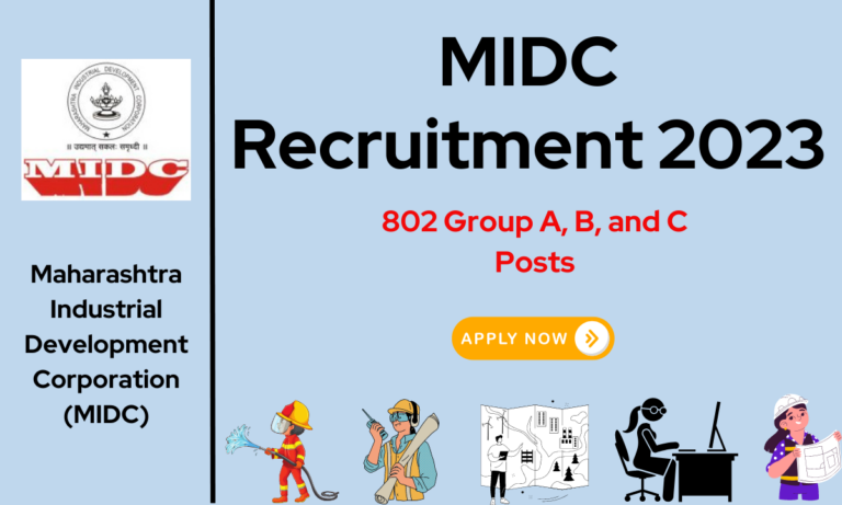 MIDC Recruitment