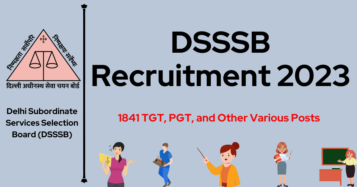 DSSSB Recruitment