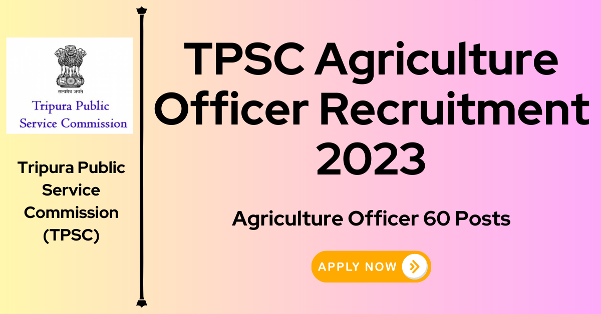 TPSC Agriculture Officer Recruitment