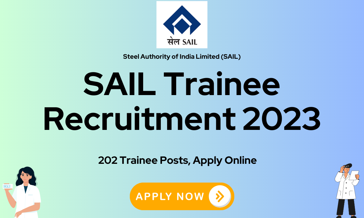 SAIL Trainee Recruitment