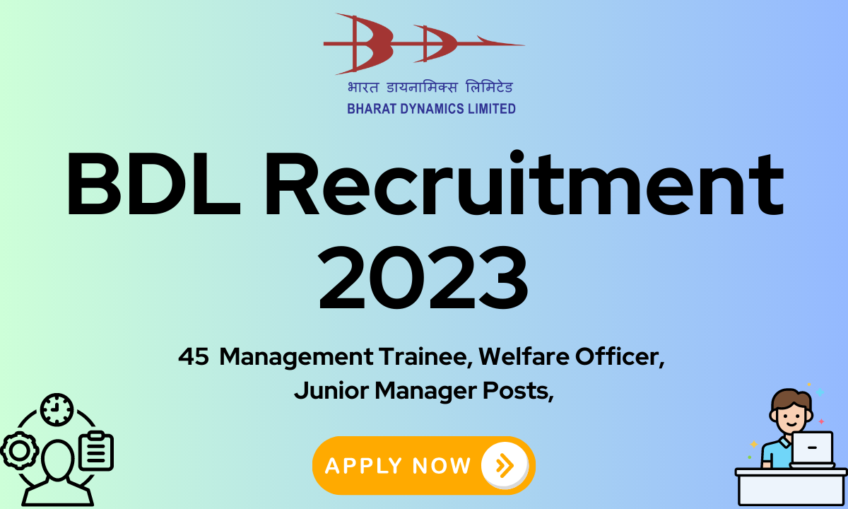 BDL Recruitment