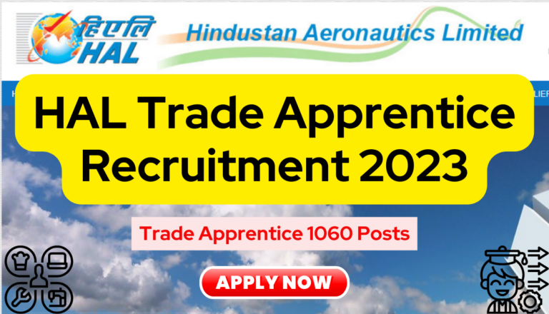 HAL Trade Apprentice Recruitment