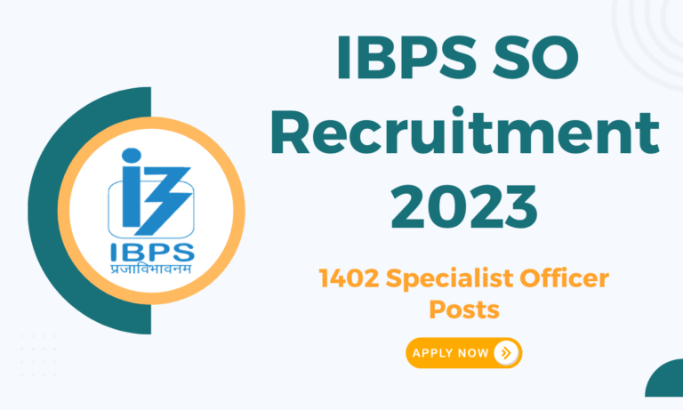 IBPS SO Recruitment