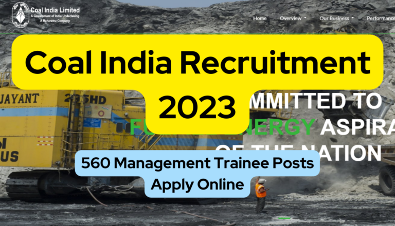 Coal India Recruitment