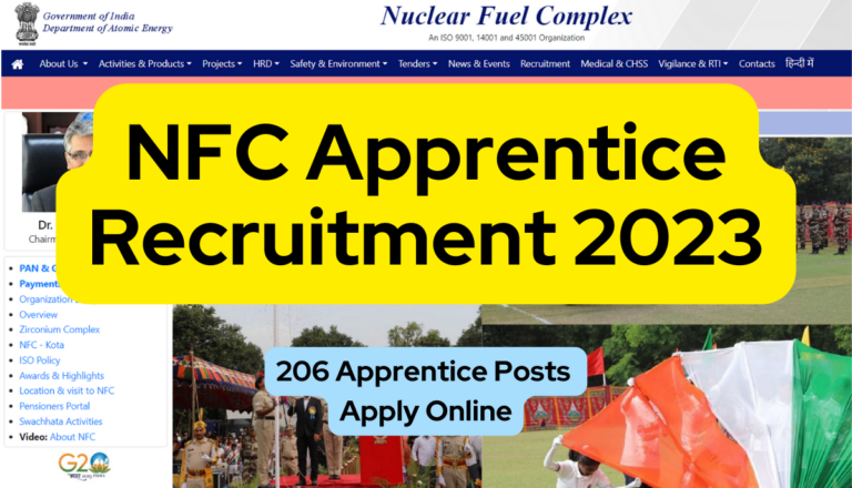 NFC Apprentice Recruitment