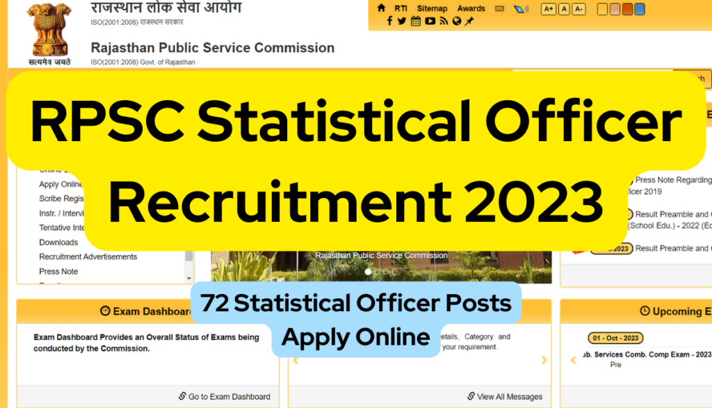 rpsc-statistical-officer-recruitment-2023-72-posts-apply-online