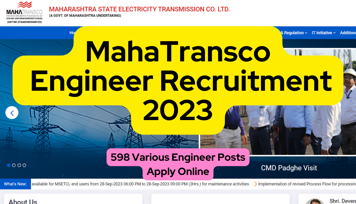 MahaTransco Engineer Recruitment