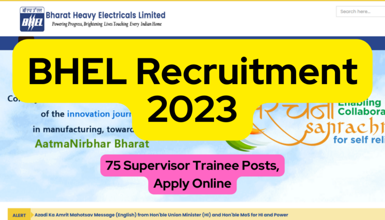 BHEL Recruitment