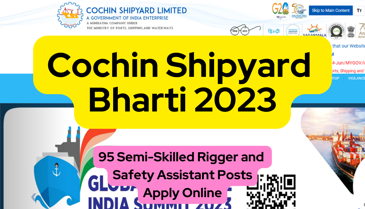 Cochin Shipyard Bharti