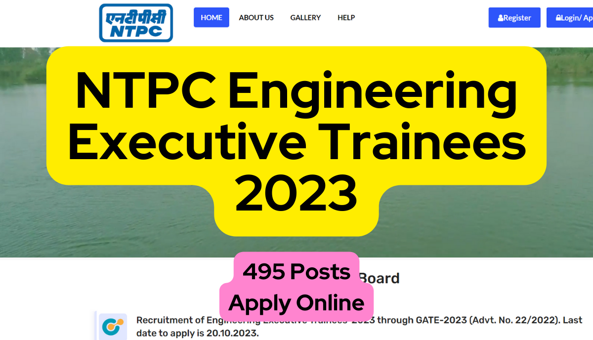 NTPC Engineering Executive Trainees
