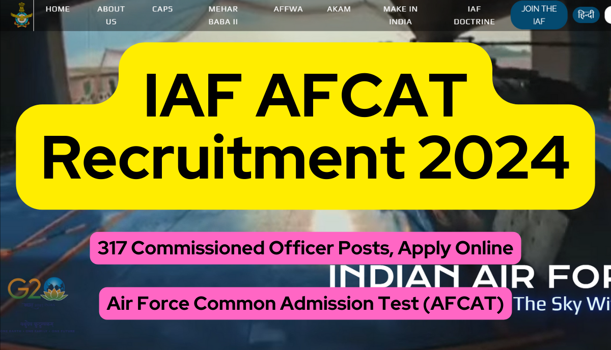 IAF AFCAT Recruitment
