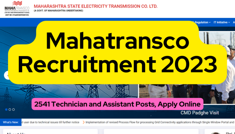 Mahatransco Recruitment