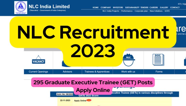 NLC Recruitment