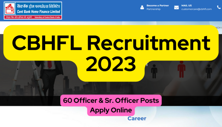 CBHFL Recruitment