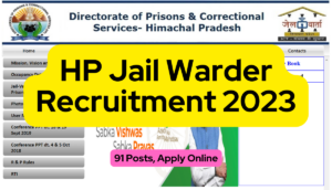 HP Jail Warder Recruitment 2023: 91 Posts, Apply Online - BestSeminarTopics