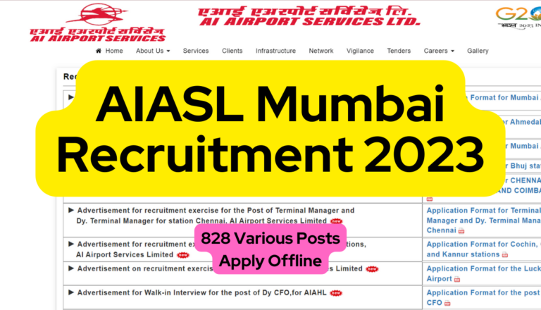 AIASL Mumbai Recruitment