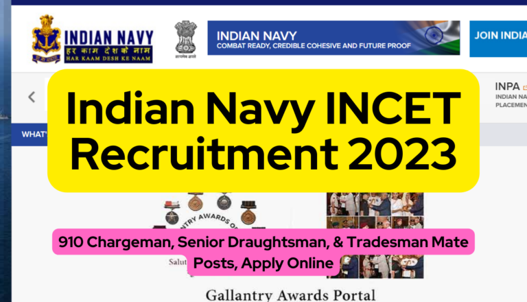 Indian Navy INCET Recruitment