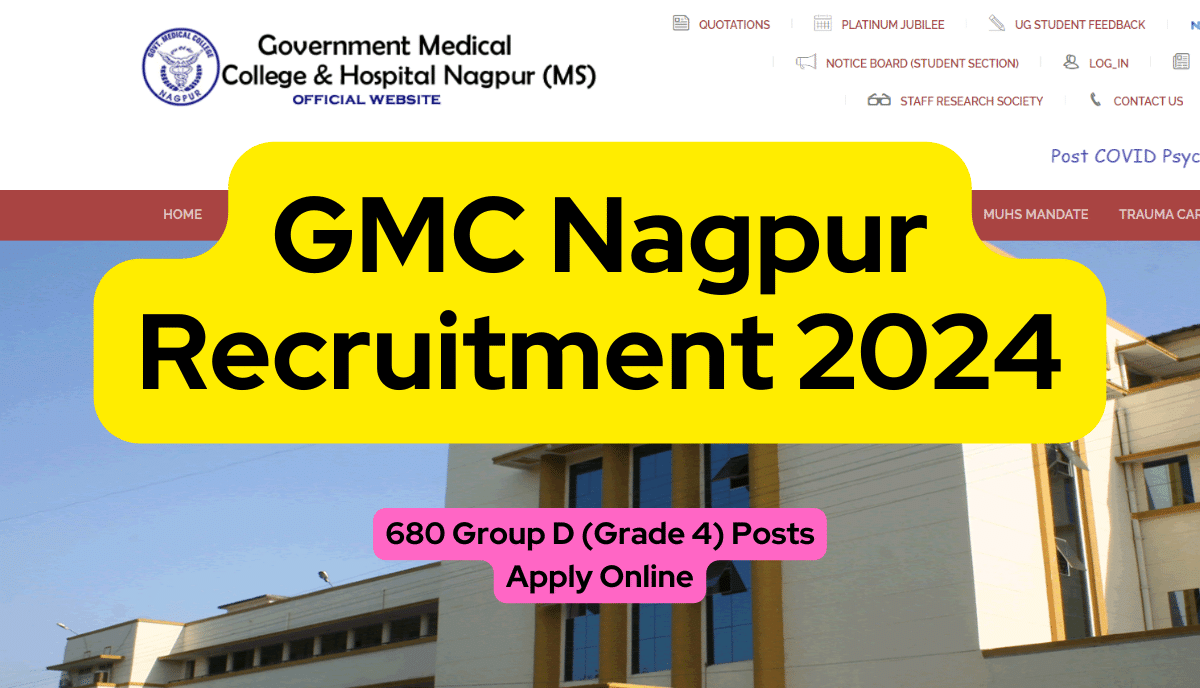 GMC Nagpur Recruitment