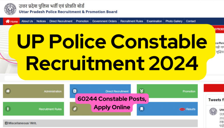 UP Police Constable Recruitment