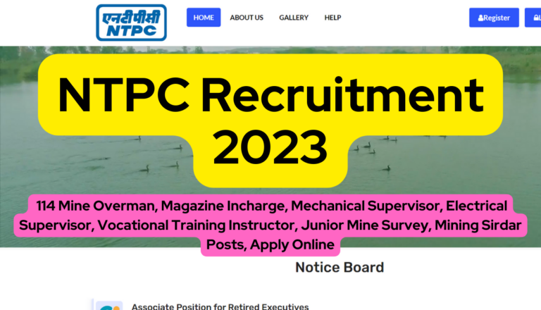 NTPC Recruitment