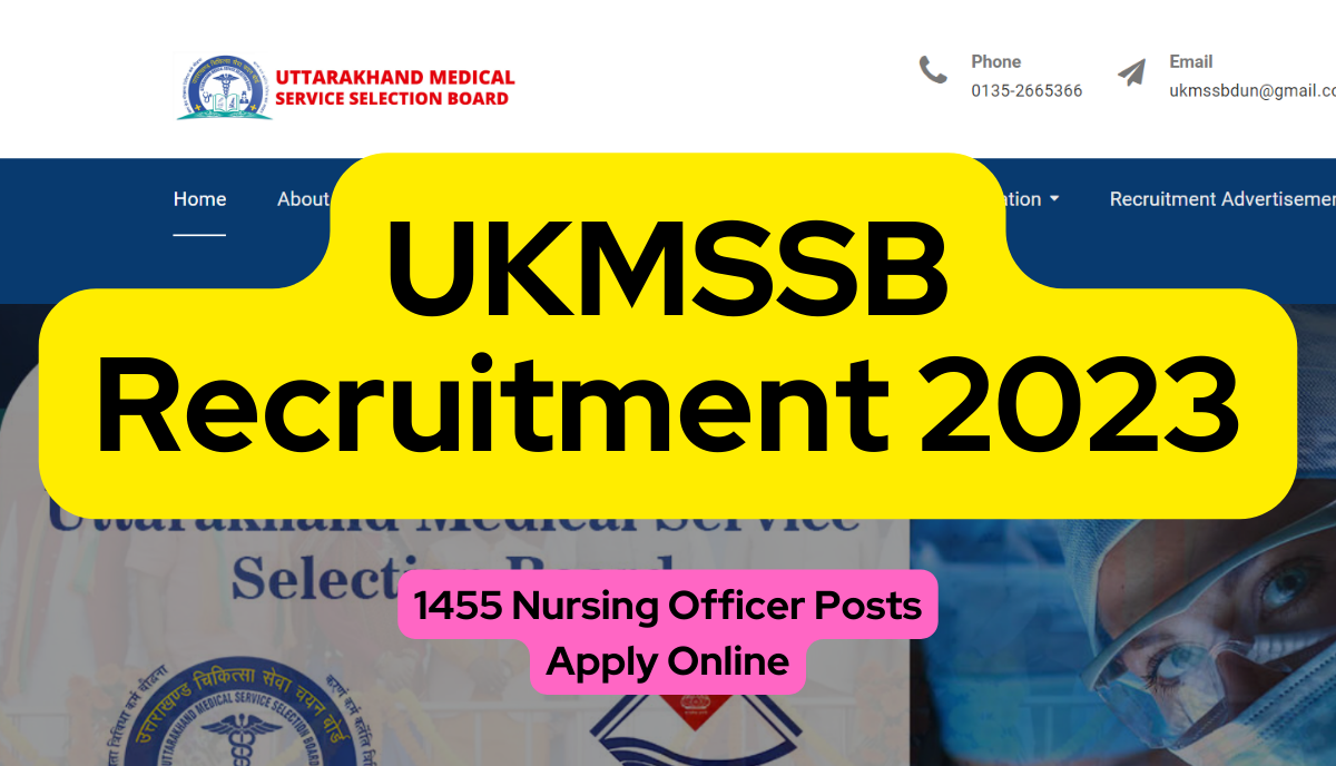 UKMSSB Recruitment