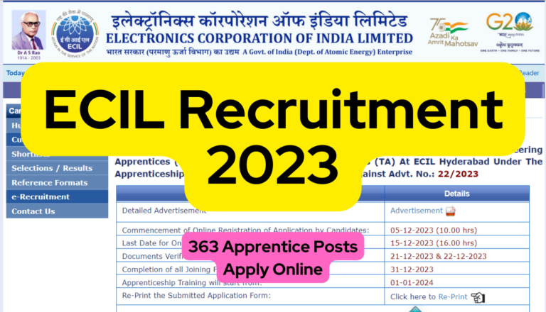 ECIL Recruitment