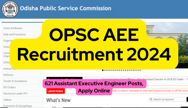 OPSC AEE Recruitment