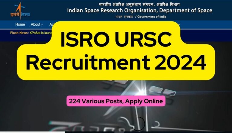 ISRO URSC Recruitment