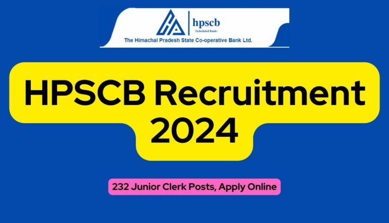 HPSCB Recruitment