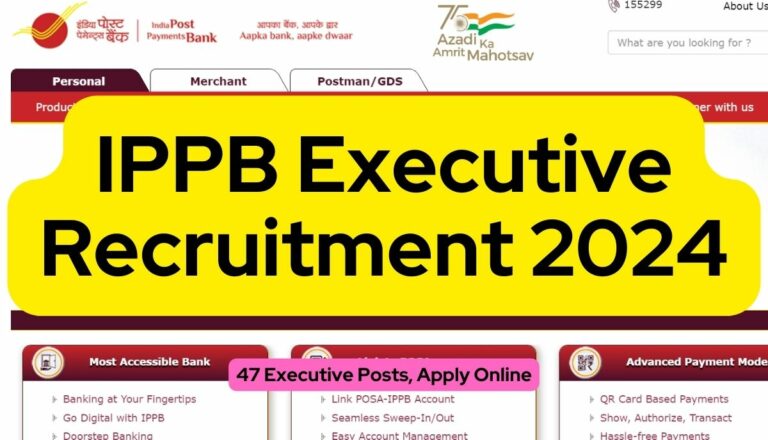 IPPB Executive Recruitment