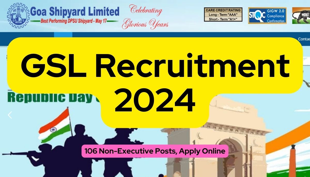 GSL Recruitment