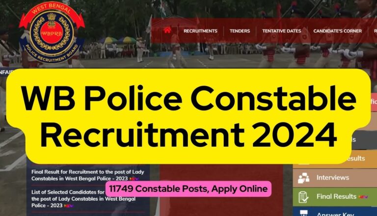 WB Police Constable Recruitment