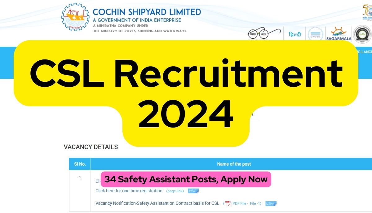 CSL Recruitment