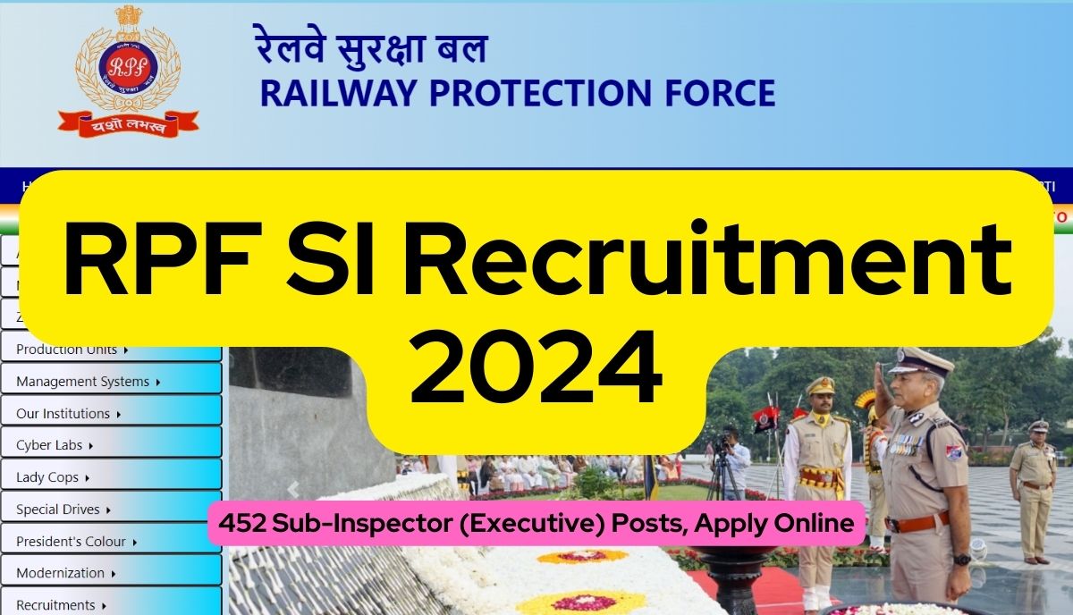RPF SI Recruitment