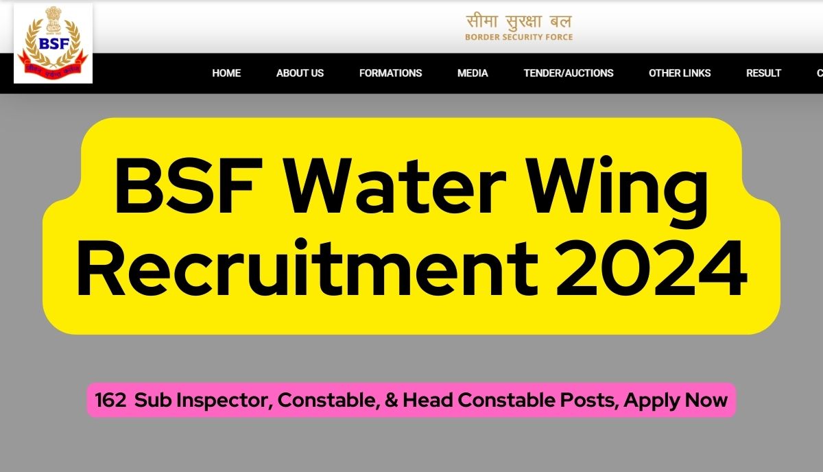 BSF Water Wing Recruitment