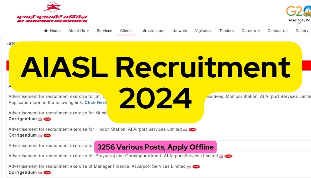 AIASL Recruitment