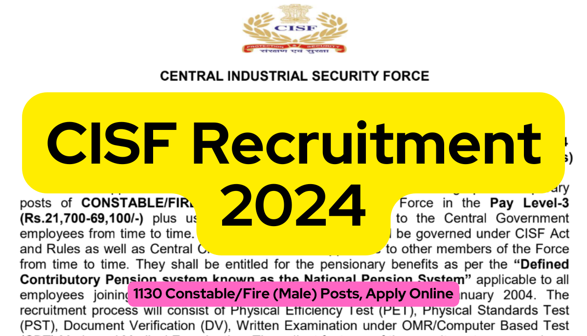 CISF Recruitment