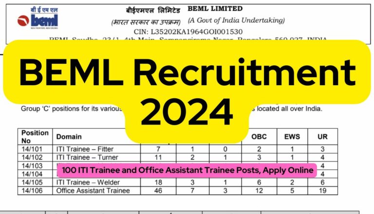 BEML Recruitment