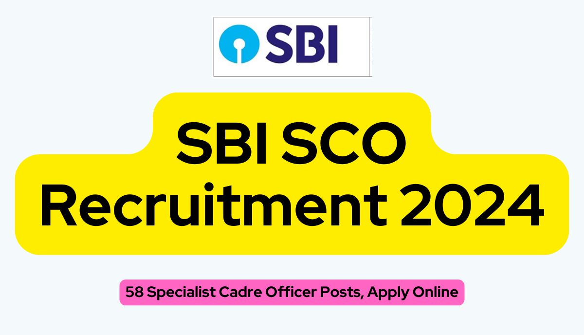 SBI SCO Recruitment