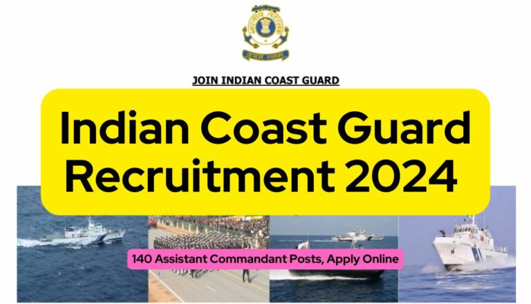 Indian Coast Guard Recruitment